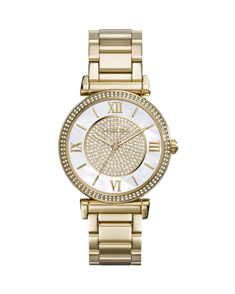 michael kors rhinestone watch